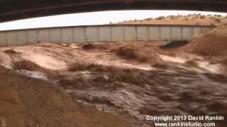 Insane Flash Flooding Antelope Canyon and Page Arizona August 2nd 2013 [upl. by Iznik]