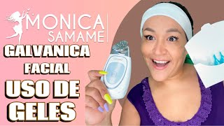 GALVANICA FACIALNUSKIN 🌸INSTRUCCIONES DE USO DE GELES [upl. by Triley]