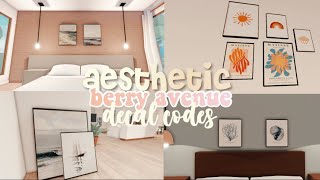 20 Aesthetic amp Minimalistic Berry Avenue Decal Codes ✨🌷🤍  bunniory ౨ৎ [upl. by Anyzratak]