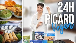 24H JE MANGE DES PRODUITS VEGAN  PICARD [upl. by Templas]