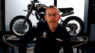 CCM Launches the New Spitfire Scrambler  The Bike Shed Show [upl. by Annawit605]