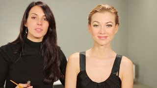 Tutoriel maquillage  Réalisez un maquillage de soirée doré [upl. by Hunfredo]