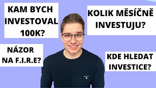 Kam investovat 100 000 Kč I Jak na finanční nezávislost I FIO Broker [upl. by Sivet]