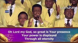 PRAISE NIGHT 15  LOVEWORLD SINGERS  EVERLASTING KING [upl. by Sauder]