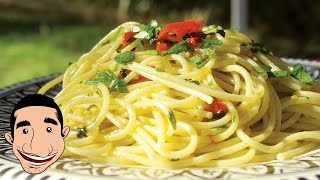 Spaghetti Aglio e Olio Recipe  How to Make Garlic Spaghetti [upl. by Sewoll]