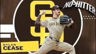 PADRES DYLAN CEASE THROWS NO HITTER AGAINST NATIONALS HIGHLIGHS [upl. by Azmah]