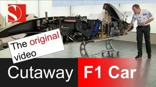 Cutaway F1 Race Car  The Original Video  Sauber F1 Team [upl. by Boony]