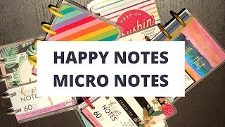 Happy Notes Micro Notes by Happy Planner [upl. by Notniuqal753]