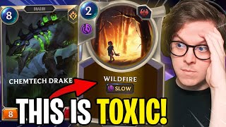 Insane WILDFIRE Deck To Make Your Opponents RAGE  Legends of Runeterra [upl. by Yorled]