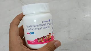 Polyethylene Glycol 3350 Powder For Oral Solution Uses In Hindi  Muout Powder Uses In Hindi [upl. by Cohla]