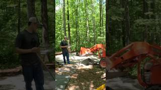 French Lick Cabins Building a Cozy Fire Pit for Cabin Nine 🔥 [upl. by Eenhpad408]