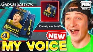 OPENING MY WYNNSANITY VOICE PACK IN PUBG MOBILE [upl. by Rondon152]