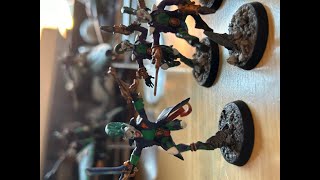 Harlequins vs adept sororitas 1000 point pure harlequin battle report leviathan mission pack [upl. by Kilam]