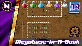 Megabase Dashboard to Monitor Performance  14  Factorio MegabaseInABook Lets Play [upl. by Raseta]