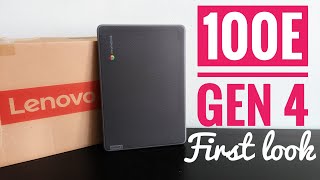 Lenovo 100e Chromebook Gen 4 Economy Classroom 2023 [upl. by Ardnued]