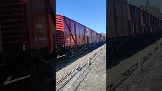 6990 Witherslack Hall Passes Quorn and Woodhouse on a freight demonstration train [upl. by Obed506]