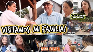 nos fuimos a Visitar a Mis Papás Después de 2 Meses Hubo Gran Fiesta 🎉  Moliendo Nixtamal Prieto [upl. by Nivag]