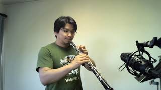 Wiedemann 45 Etudes for Oboe No37  オーボエ ヴィーデマン45のエチュード 37番 [upl. by Sabsay]