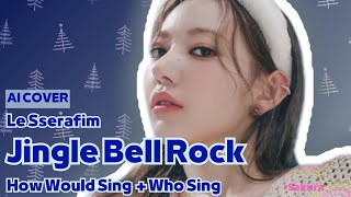 AI COVER LE SSERAFIM  How Would Sing Jingle Bell Rock by aespa  SPECIAL CHRISTMAS🎄 [upl. by Lamok349]