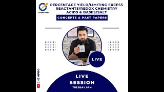 Yield Limiting Excess Reactants Acids Bases and Salts Electrolysis  ChemPro [upl. by Cathrine393]