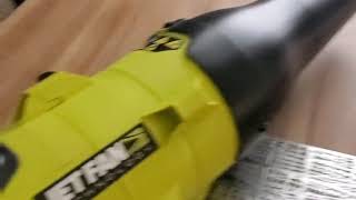 Ryobi jet fan expand it attachment tool review [upl. by Coppins607]