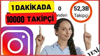 1 DAKİKADA 10000 TAKİPÇİ  İnstagram Takipçi Hilesi 2023  Garantili [upl. by Haven]