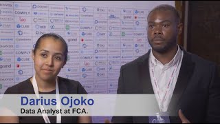 Global RegTech Summit 2024  Jasmin De Freitas amp Darius Ojoko FCA [upl. by Starlene]