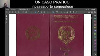 Un caso pratico il passaporto straniero a cura di Giovanni Fontana [upl. by Zeuqram]