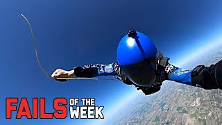 Broken Parachute Stressful Fails Of The Week [upl. by Minardi]