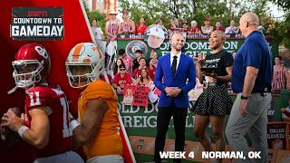 🚨 Live from GameDay Breaking down No 6 Tennessee vs 15 Oklahoma  Countdown to GameDay 🏈 [upl. by Blondelle]