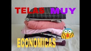 Compras de telas muy económicas 😱 hechas en parisina modatelas y granda👍😊 [upl. by Helprin]