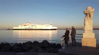 4K  Warnemünde  Frühlingsgefühle im Winter [upl. by Skantze652]