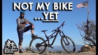 Trying out the 2019 Canyon Spectral  Singletrack Sampler [upl. by Ric535]