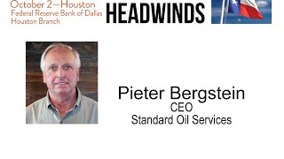 Pieter Bergstein CEO Standard Oil ServicesMcCombs 2016 Economic Forecast Houston [upl. by Eneri175]