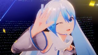 【3Dライブ（4K対応）】星のように夜を照らせ ／ LizNoir with 初音ミク【IDOLY PRIDEアイプラ】 [upl. by Yssis927]