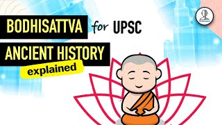 Bodhisattva  Prelims Essentials for UPSC  Ancient History [upl. by Ecurb]