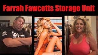 WOW We bought Farrah Fawcetts Storage Unit Wars Auction [upl. by Falito]