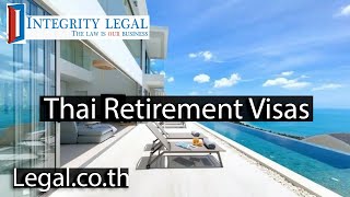 Are Thai Retirement Visa Financial Requirements Too Onerous [upl. by Herbert398]