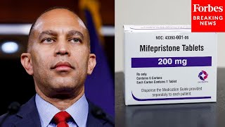 BREAKING NEWS Hakeem Jeffries Holds A Press Briefing After Supreme Court Ruling On Mifepristone [upl. by Schwejda]