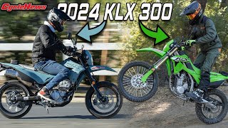 2024 KLX 300  Everything You Need To Know  Cycle News [upl. by Wildon]