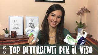 5 TOP DETERGENTI VISO [upl. by Ahsenor]