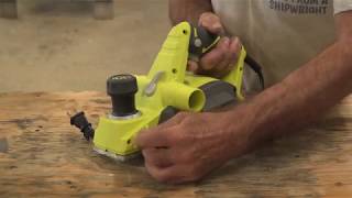 How to tune up your electric planer for best results [upl. by Eittocs]