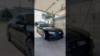 HampR lowering spring on audi S5😮‍💨automobile trending shorts youtube cars car fyp s5 a4 [upl. by Nirtak682]