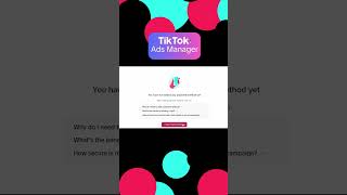 How to add payment method on TikTok in different ways ✌️ shorts addpaymentmethodontiktok [upl. by Assina]