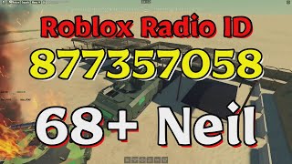 Neil Roblox Radio CodesIDs [upl. by Lucchesi59]