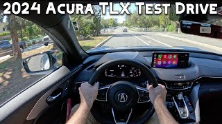 2024 Acura TLX ASpec POV Test Drive [upl. by Leumel584]