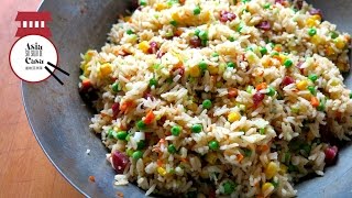 Verdadero Arroz Chino Frito Tres Delicias  Cantonese Fried Rice [upl. by Annnora141]