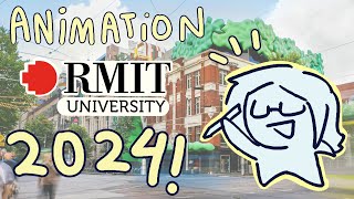 Life as an RMIT Animation Student 2024 [upl. by Zoha590]