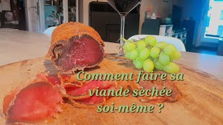 Tuto Comment faire sa viande séchée soimême [upl. by Onairda]