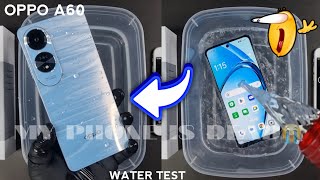 Oppo A60 Water Test iP54 💧💦  Oppo A60 is Waterproof Or Not [upl. by Akimert]